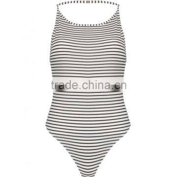 Customized Halter Fashion Sleeveless Women Cotton Spandex Summer Tops Yoke Designs For Kurties photo-2