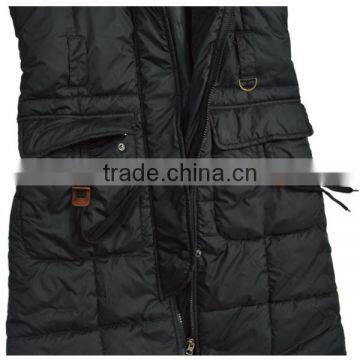Women's Thickened Winter Coat Slim Md-Long Down Feather Jacket photo-5