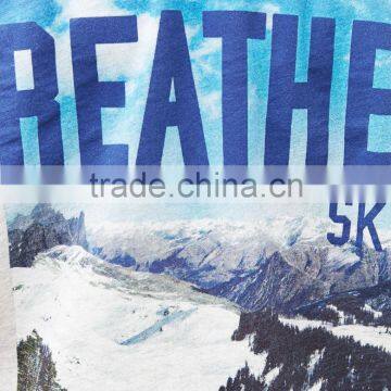 2017 White Round Neck Sublimation t Shirt,summer t Shirt With Printing photo-6