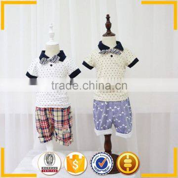 Hot Fashion Summer Boys T-shirt Polo Children T-shirt Design in Stock photo-3