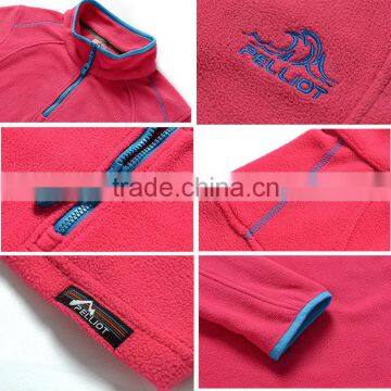 2017 Top Quality Outdoor Sports Golf Jackets Women Pullover Polar Fleece Jacket photo-5