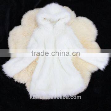 2016 New Fashion Faux Fox Fur Coat Women Winter Medium Long Short Luxury Fake Fur Coats Female Hooded Jacket Overcoat Mink Coat photo-3