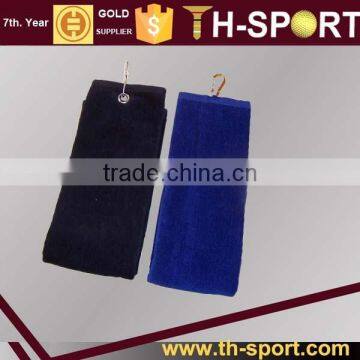 Colored Cotton Sport Towels with Eyelet