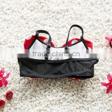 Popup Lovely Dot Children's Split Kids Swimwear For Girls photo-3