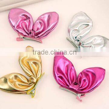 Shining Fabric Cute Rabbit Kids Hair Clips
