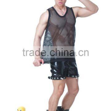 Custom Mesh Fabric Gym Singlets for Men / Blank Singlet T13345 photo-5