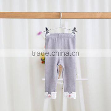 Solid Color High Quality Cotton Toddler Leggings photo-3