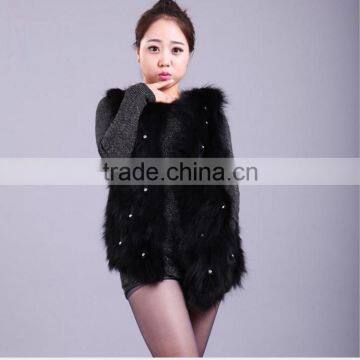 The new raccoon fur coat fox wool