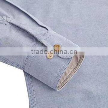 Button Down Collar Oxford Casual Oxford Shirt photo-3