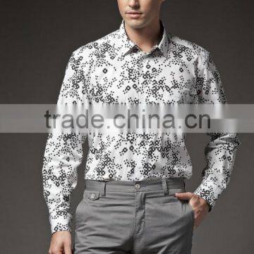 2015 Latest Style Cotton Mens Custom Dress Shirt photo-4