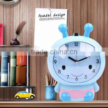 Little Bee Style Sweet Silent Alarm Clock Fashion Personality Lazy Gift For Student Children Alarm Clock Near Bed Necessary photo-3