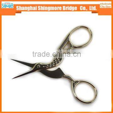 2017 China Supplier Hot Sales Good Quality Overgild Crane Scissors With Cheap Price photo-4