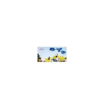 42 Persons Music Fountain Amusement Parks Rides Equipment Driven by Compressed Air