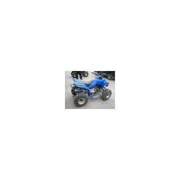 110cc Four Wheeled Motorcycles ATV , Single Tank 4 Wheels Motorcycle