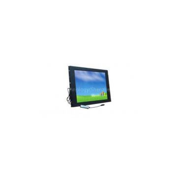 17 Inch 1280*1024 Pixels 12V DC 25.8W Industrial Resistance Touchscreen Monitor for ATM