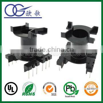 PQ5050 vertical PIN6+6 bobbin 220v 24v switching transformer bobbin
