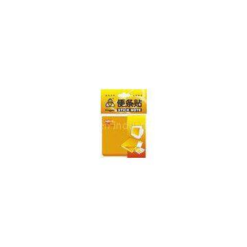 Safe and clean Water based glue orange Neon Sticky Notes 3