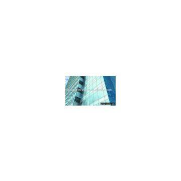 Insulating glass with blind for building curtain wall