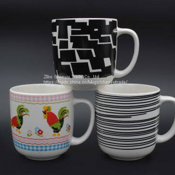 decal porcelain coffee mug gift product promotion can be OEM