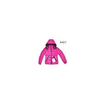 Brand new Moncler bady womens down jacket,hotpink,size 1