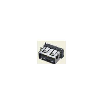 Supply USB A Female short body SMT 180 degree