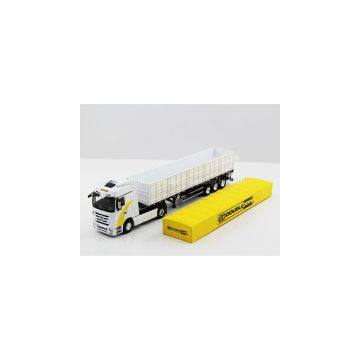 1:50 open top container truck model toy