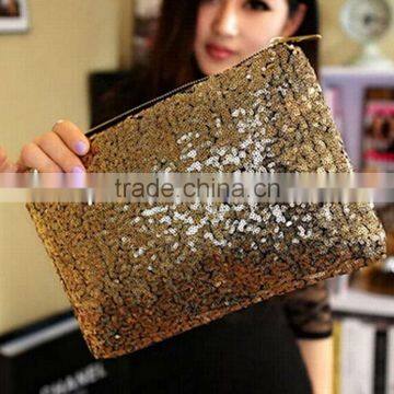 Classic Sequin Women Hand Bag/ Shiny Aristocratic Lady Clutch Bag photo-2
