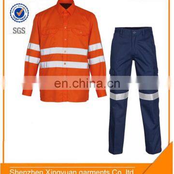 OEM Custom Design Unisex Protective work clothing men for industry work wear