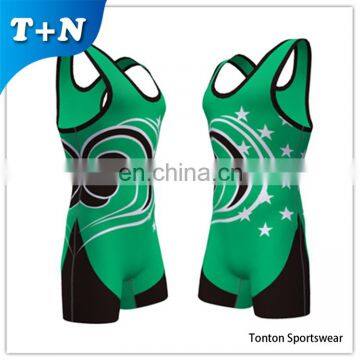 Sublimation Customwrestling Singlets Wholesale Pro Russian