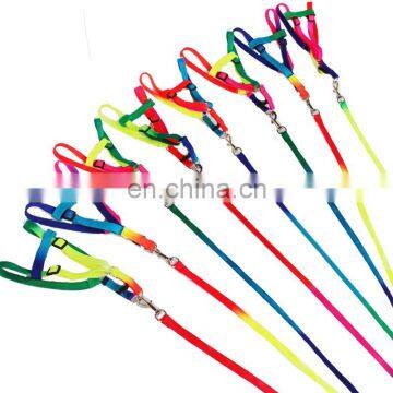 Color Pet Dog Leash Soft Walking Harness Lead Colorful and Durable Traction Rope Nylon 120cm Length photo-4
