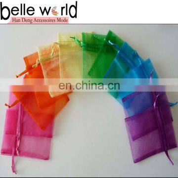 Colorful Drawstring Organza Bags Wholesale