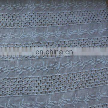 embroidery fabric stocklot fabric in china