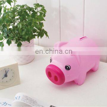 Custom plastic coin counting piggy bank, personalized transparent plastic piggy bank, kids plastic piggy bank