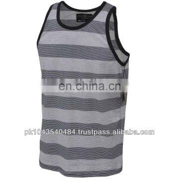 Mens tank top grey and Black