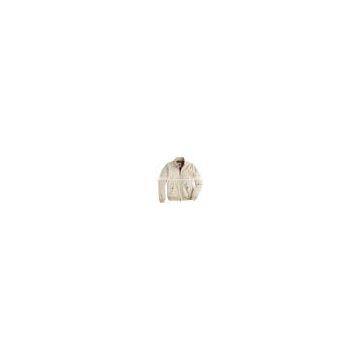 Custom Winter Fleece Leather Sleeve Hoodie Jacket/Hoodie Sweatshirt