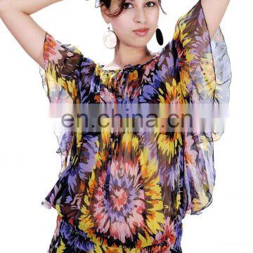 Printed Chiffon Top