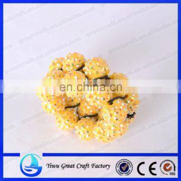 2014 Fashion Blue Diamond Ball Elastic Bracelet photo-2