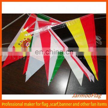 custom football team national flags bunting