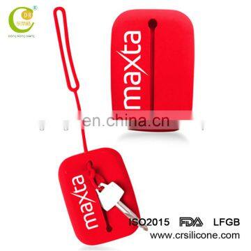 Wholesale new deisgn cute different colors T-shirt shaped multi-function silicone key bag
