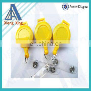 Round Plastic Logo Attached Badge With Retractable String Reels photo-4