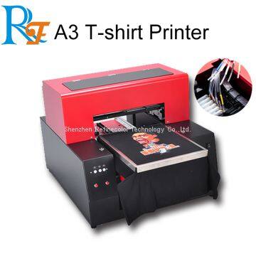 Refinecolor cheap dtg printer for t-shirt A3 garment printer machine