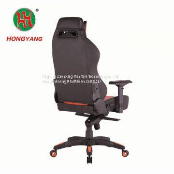 ZX-6606Z Large Size Racing Style Leather Gaming Chair Ergonomic Swivel Computer photo-2