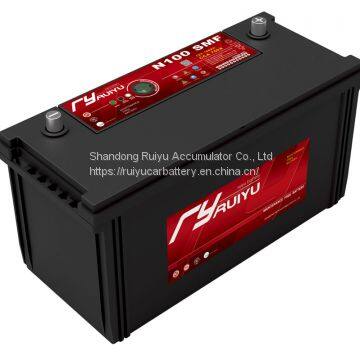 12v 80ah 95D31 japan standard sealed maintenance free lead acid auto car battery