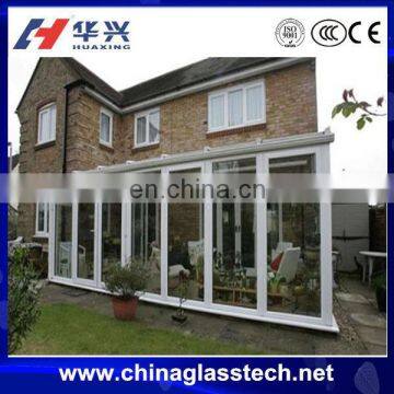 Commercial soundproof 3A aluminum framed double glazed sliding window