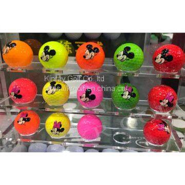 Micky Mouse Novelty golf ball/Custom logo golf balls