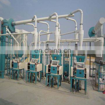 wheat corn rice flour factory/corn flour production line/corn peeling and grits making