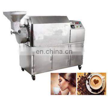 small gas or electric heated roasting machine coffee bean peanut roasting rosater machine for sale