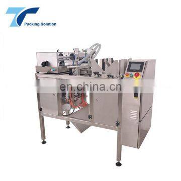 High Quality PLC Mitsubishi Mineral Water Pouch Packing Machine Price With Hopper