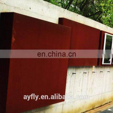 Corten Steel Plate for Weldable Corten Steel Fence,Weathering Steel