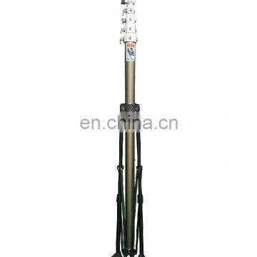 5m Tripod Cable Inside Pneumatic Mast for Emergency Communications